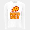 6411 - Next Level Unisex Sueded Long-Sleeve Crew Thumbnail