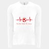 6411 - Next Level Unisex Sueded Long-Sleeve Crew Thumbnail