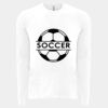 6411 - Next Level Unisex Sueded Long-Sleeve Crew Thumbnail