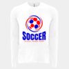 6411 - Next Level Unisex Sueded Long-Sleeve Crew Thumbnail