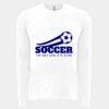 6411 - Next Level Unisex Sueded Long-Sleeve Crew Thumbnail