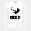 6411 - Next Level Unisex Sueded Long-Sleeve Crew Thumbnail