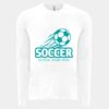 6411 - Next Level Unisex Sueded Long-Sleeve Crew Thumbnail