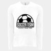 6411 - Next Level Unisex Sueded Long-Sleeve Crew Thumbnail