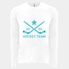 6411 - Next Level Unisex Sueded Long-Sleeve Crew Thumbnail
