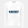 6411 - Next Level Unisex Sueded Long-Sleeve Crew Thumbnail