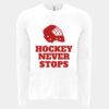 6411 - Next Level Unisex Sueded Long-Sleeve Crew Thumbnail