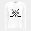 6411 - Next Level Unisex Sueded Long-Sleeve Crew Thumbnail
