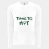 6411 - Next Level Unisex Sueded Long-Sleeve Crew Thumbnail
