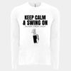 6411 - Next Level Unisex Sueded Long-Sleeve Crew Thumbnail