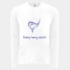 6411 - Next Level Unisex Sueded Long-Sleeve Crew Thumbnail