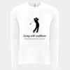 6411 - Next Level Unisex Sueded Long-Sleeve Crew Thumbnail