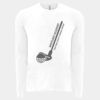 6411 - Next Level Unisex Sueded Long-Sleeve Crew Thumbnail
