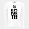 6411 - Next Level Unisex Sueded Long-Sleeve Crew Thumbnail