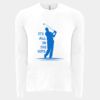 6411 - Next Level Unisex Sueded Long-Sleeve Crew Thumbnail