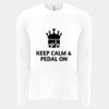 6411 - Next Level Unisex Sueded Long-Sleeve Crew Thumbnail