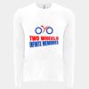 6411 - Next Level Unisex Sueded Long-Sleeve Crew Thumbnail