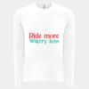 6411 - Next Level Unisex Sueded Long-Sleeve Crew Thumbnail