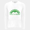 6411 - Next Level Unisex Sueded Long-Sleeve Crew Thumbnail