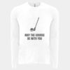 6411 - Next Level Unisex Sueded Long-Sleeve Crew Thumbnail