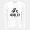 6411 - Next Level Unisex Sueded Long-Sleeve Crew Thumbnail