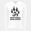 6411 - Next Level Unisex Sueded Long-Sleeve Crew Thumbnail
