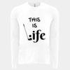 6411 - Next Level Unisex Sueded Long-Sleeve Crew Thumbnail