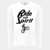6411 - Next Level Unisex Sueded Long-Sleeve Crew Thumbnail