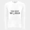 6411 - Next Level Unisex Sueded Long-Sleeve Crew Thumbnail