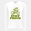 6411 - Next Level Unisex Sueded Long-Sleeve Crew Thumbnail