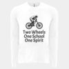 6411 - Next Level Unisex Sueded Long-Sleeve Crew Thumbnail