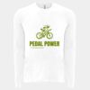 6411 - Next Level Unisex Sueded Long-Sleeve Crew Thumbnail