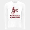 6411 - Next Level Unisex Sueded Long-Sleeve Crew Thumbnail