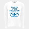 6411 - Next Level Unisex Sueded Long-Sleeve Crew Thumbnail