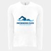 6411 - Next Level Unisex Sueded Long-Sleeve Crew Thumbnail