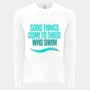 6411 - Next Level Unisex Sueded Long-Sleeve Crew Thumbnail