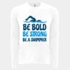 6411 - Next Level Unisex Sueded Long-Sleeve Crew Thumbnail