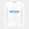 6411 - Next Level Unisex Sueded Long-Sleeve Crew Thumbnail