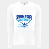 6411 - Next Level Unisex Sueded Long-Sleeve Crew Thumbnail