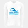 6411 - Next Level Unisex Sueded Long-Sleeve Crew Thumbnail