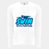6411 - Next Level Unisex Sueded Long-Sleeve Crew Thumbnail