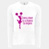 6411 - Next Level Unisex Sueded Long-Sleeve Crew Thumbnail