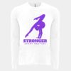 6411 - Next Level Unisex Sueded Long-Sleeve Crew Thumbnail
