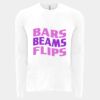 6411 - Next Level Unisex Sueded Long-Sleeve Crew Thumbnail