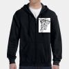 G186 - Gildan Adult Heavy Blend™ 50/50 Full-Zip Hooded Sweatshirt Thumbnail