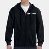 G186 - Gildan Adult Heavy Blend™ 50/50 Full-Zip Hooded Sweatshirt Thumbnail