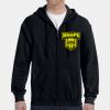 G186 - Gildan Adult Heavy Blend™ 50/50 Full-Zip Hooded Sweatshirt Thumbnail