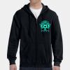 G186 - Gildan Adult Heavy Blend™ 50/50 Full-Zip Hooded Sweatshirt Thumbnail