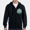G186 - Gildan Adult Heavy Blend™ 50/50 Full-Zip Hooded Sweatshirt Thumbnail