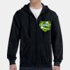G186 - Gildan Adult Heavy Blend™ 50/50 Full-Zip Hooded Sweatshirt Thumbnail